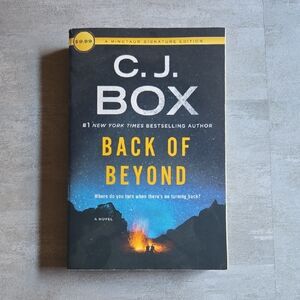 Back of Beyond (Book 1) By C.J. Box Paperback Novel Thriller Crime Book 2011